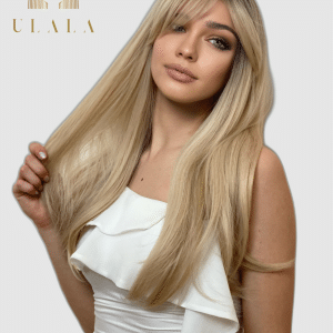 Hosszú szőke paróka - 100% eredeti emberi haj