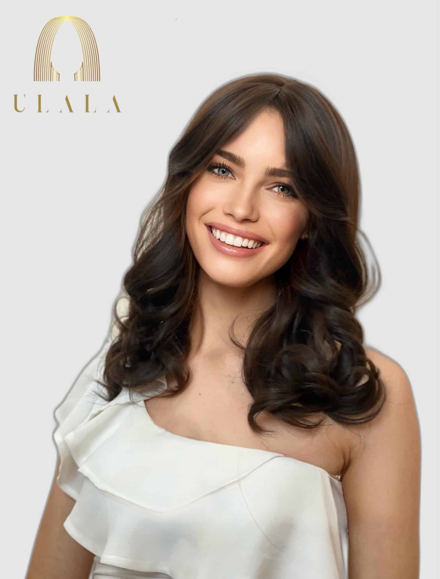 eladó barna paróka emberi haj