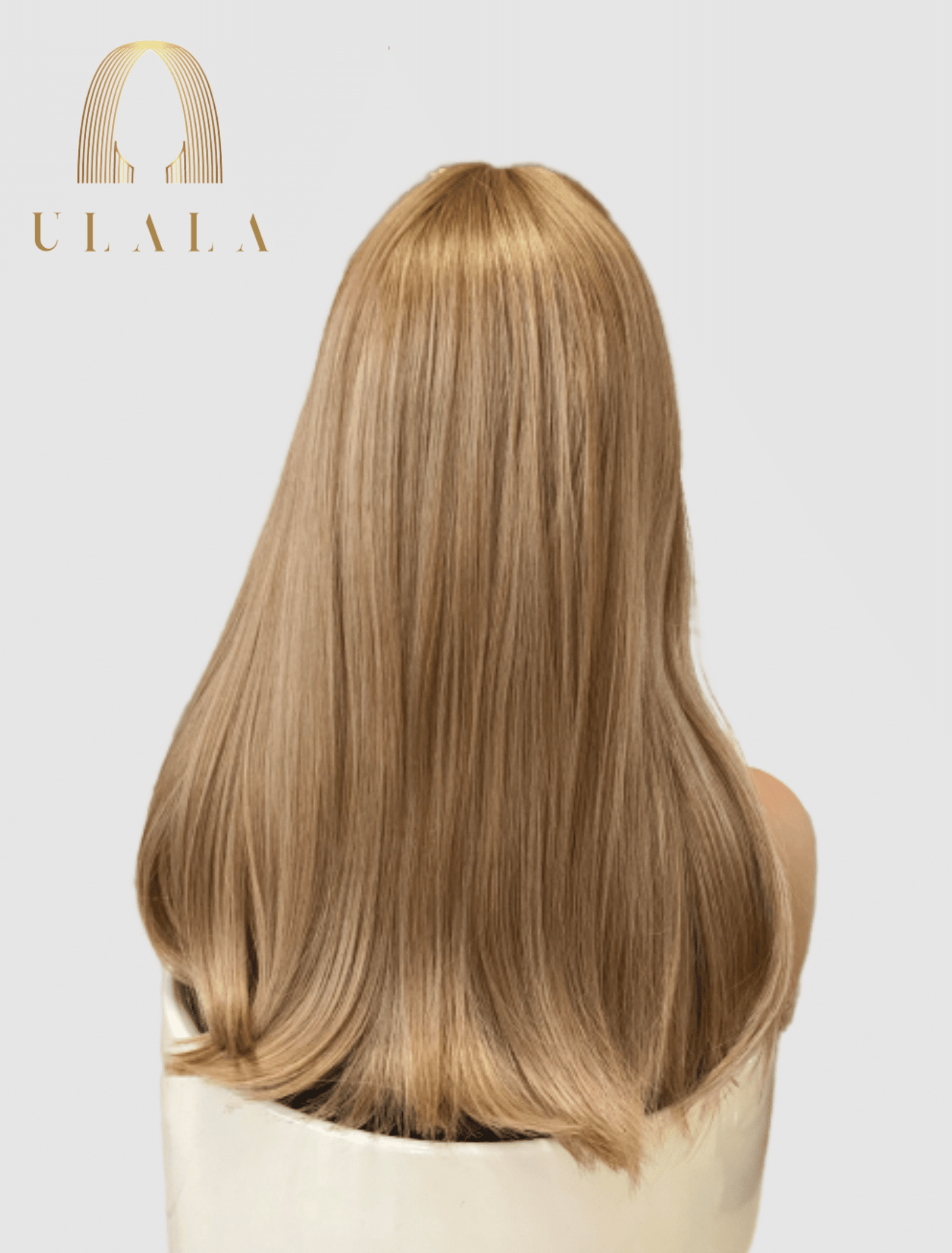 felsőkategóriás dús szőke paróka