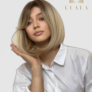 szőke bob paróka eladó féláron - 100% emberi haj - ulala