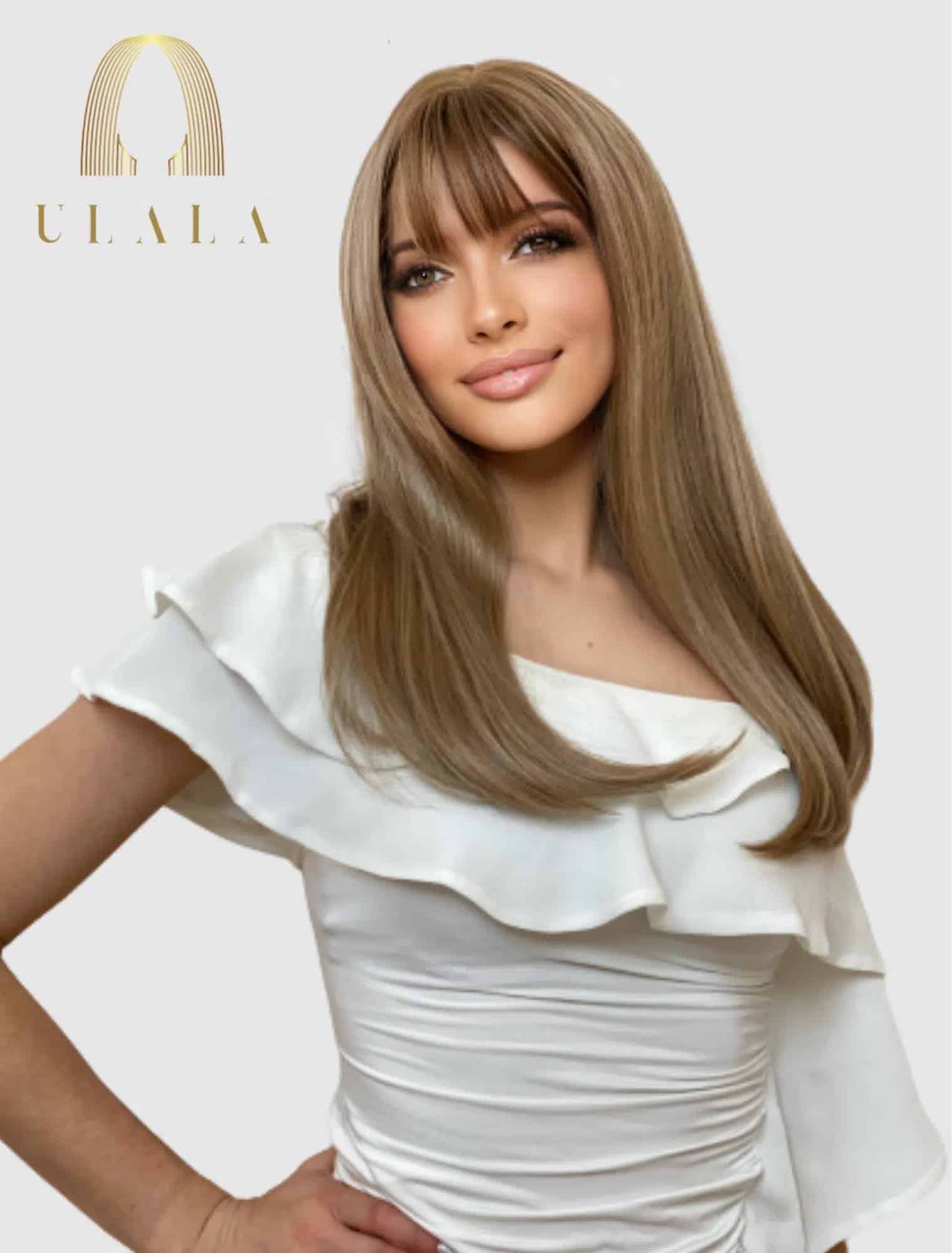 természetes szőke paróka valódi hajból