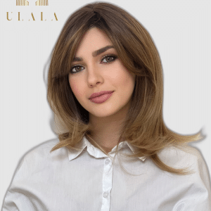 ulala barna természetes paróka - félhosszú - emberi haj