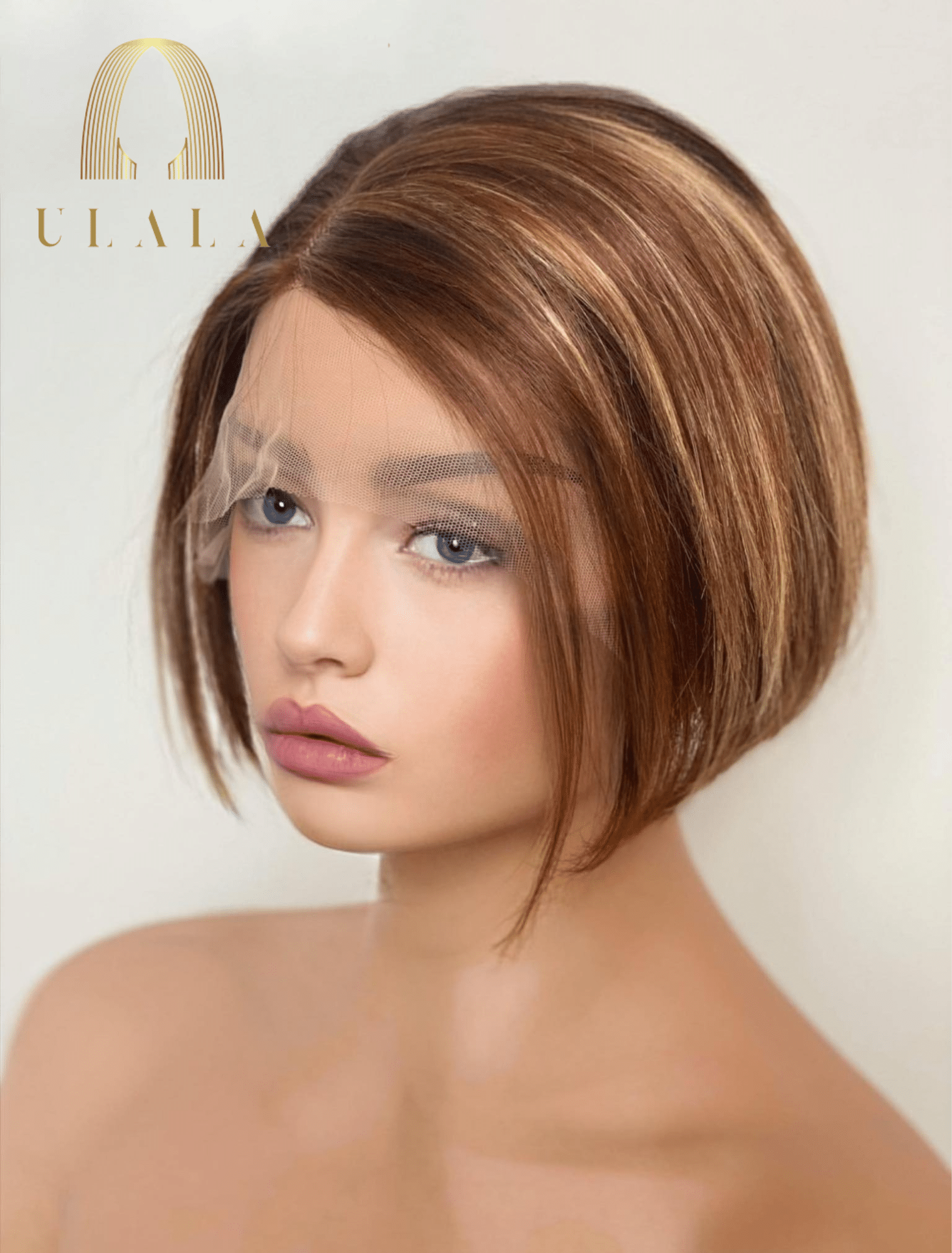 csipke lace front paróka természetes haj