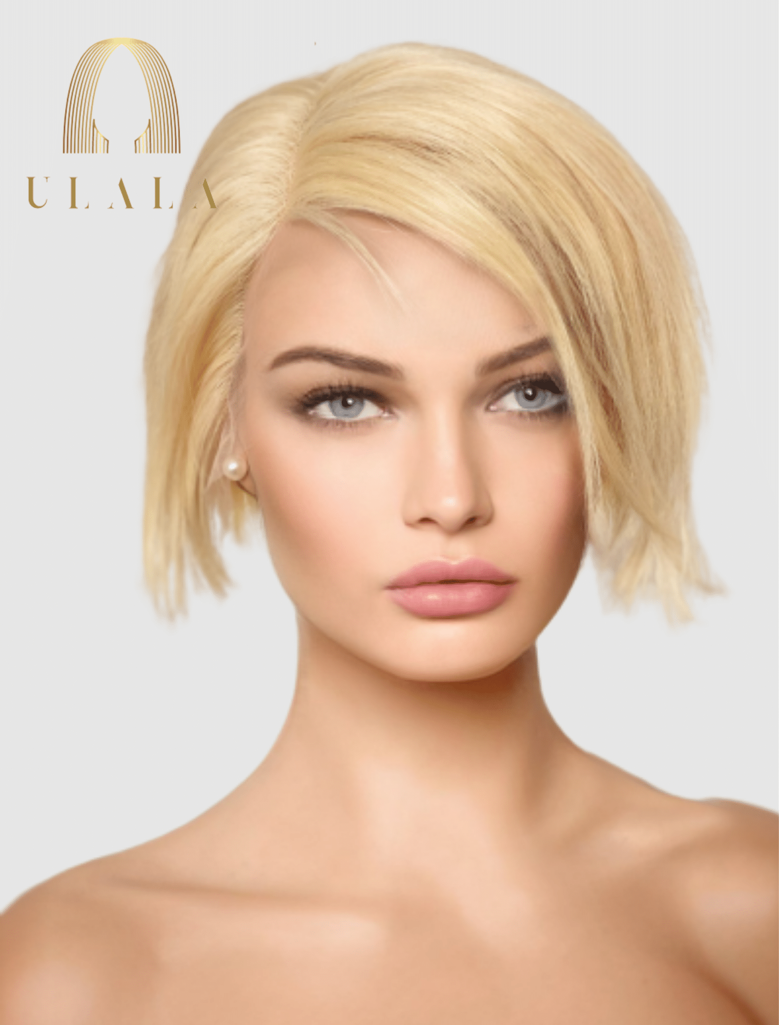 szőke csipke lace front hálós paróka