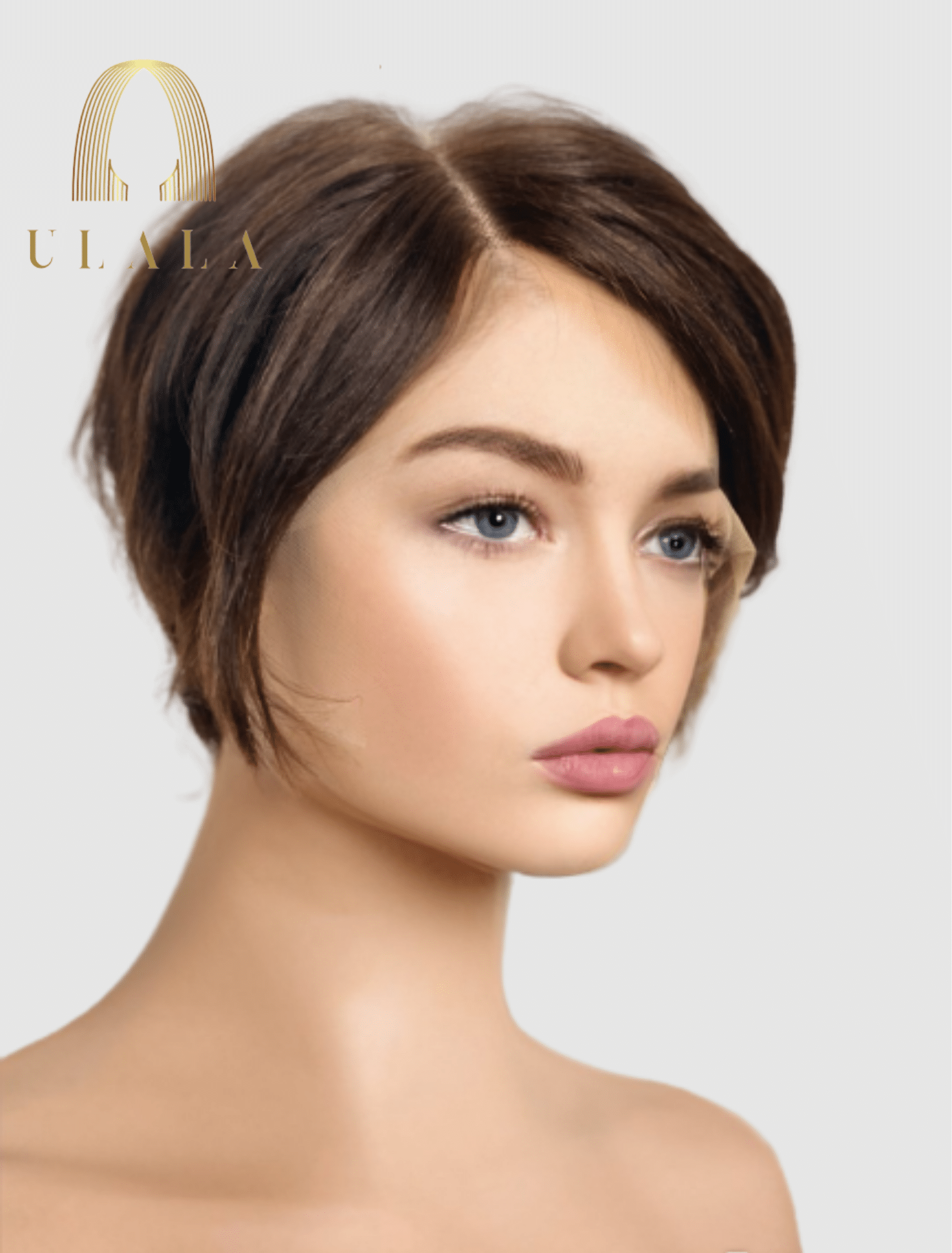 természetes kemoterápiás paróka, emberi haj lace front