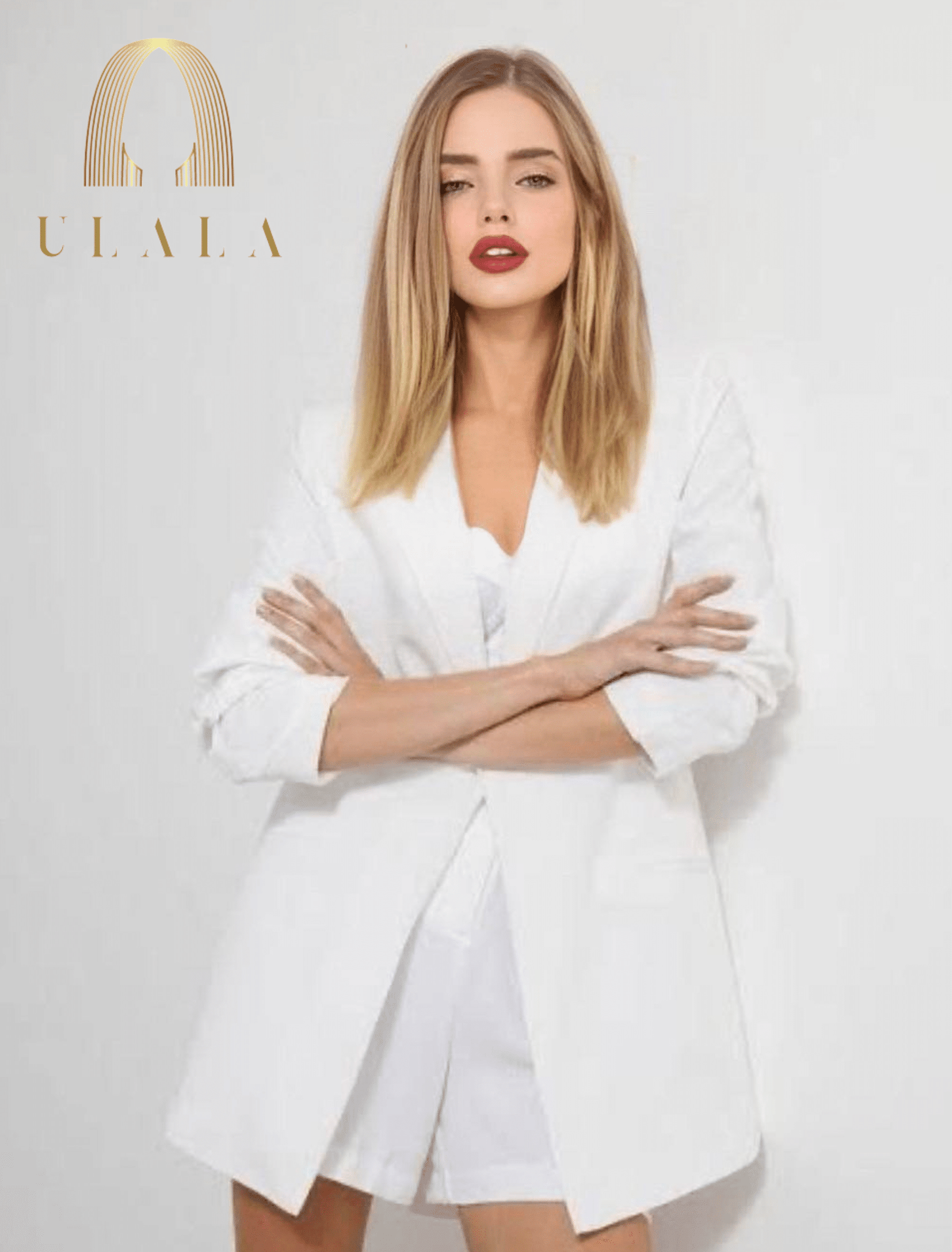 Szőke Hálós / Csipke (Lace Front) paróka - 100% emberi haj - Image 4