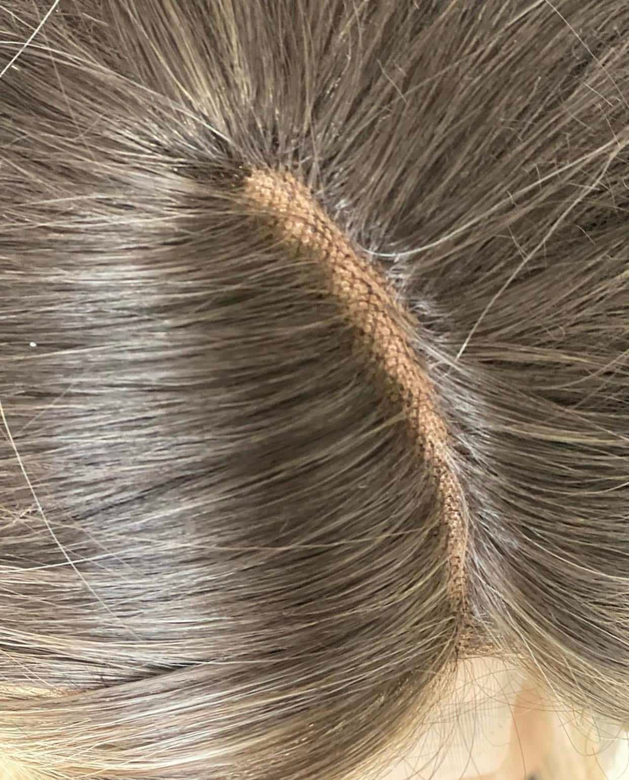 Szőke Hálós / Csipke (Lace Front) paróka - 100% emberi haj - Image 15