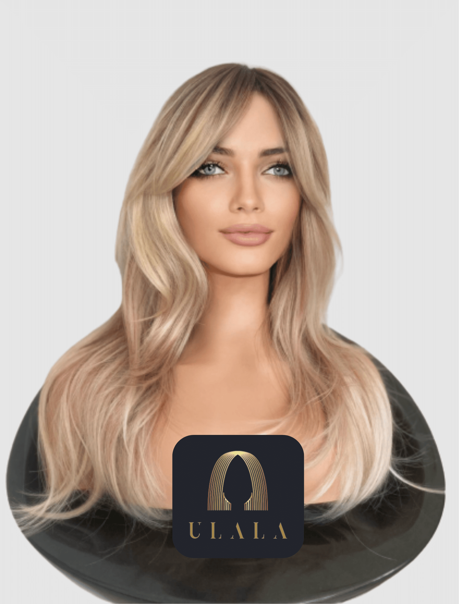 hosszú szőke paróka