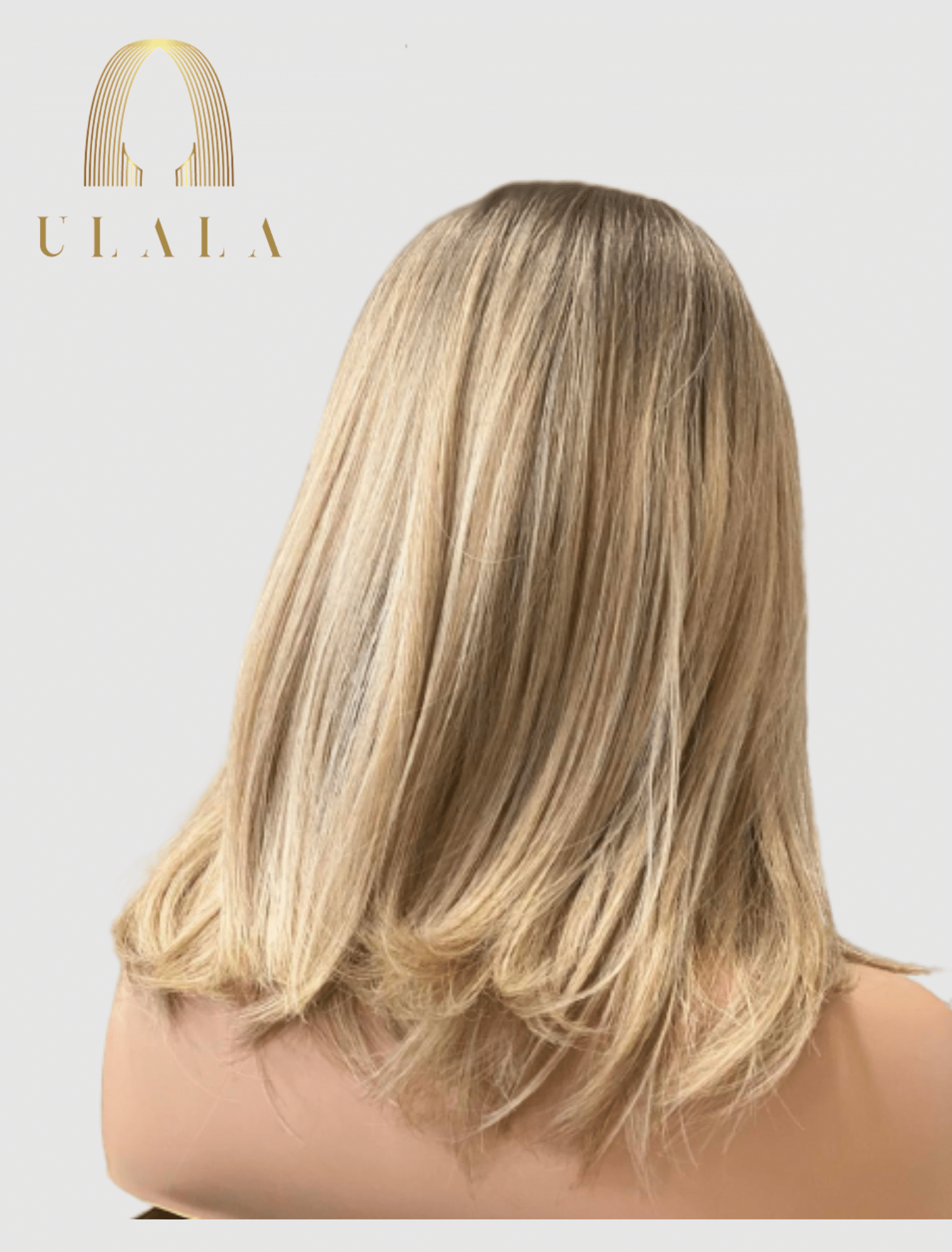 szőke hálós paróka valódi hajból