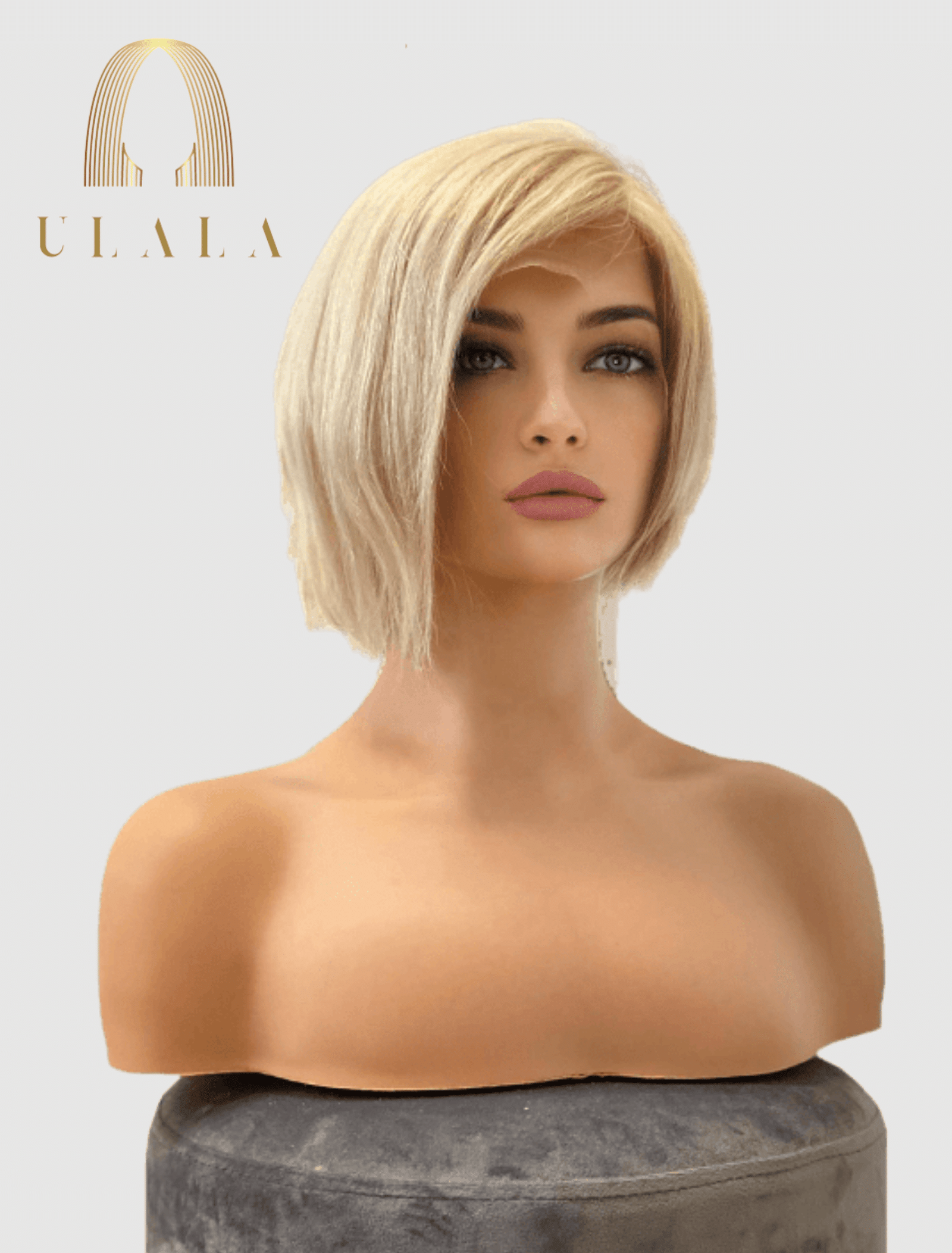 szőke lace front paróka valódi hajból