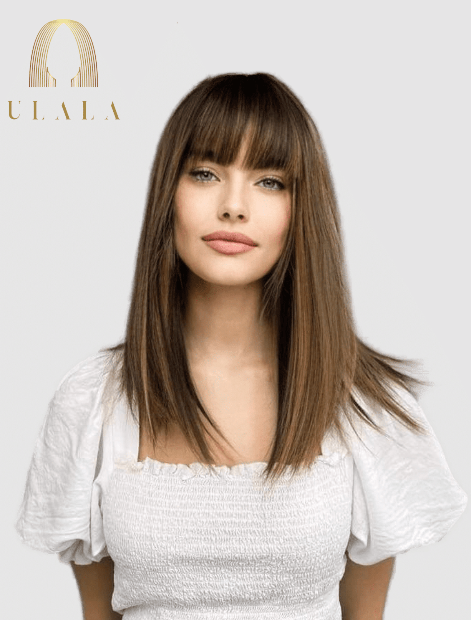 barna paróka igazi hajból