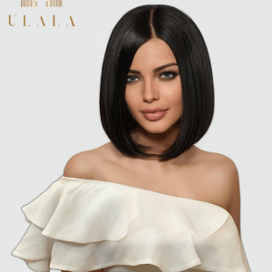 fekete emberi haj paróka eladó