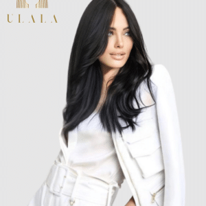 fekete paróka valódi emberi hajból