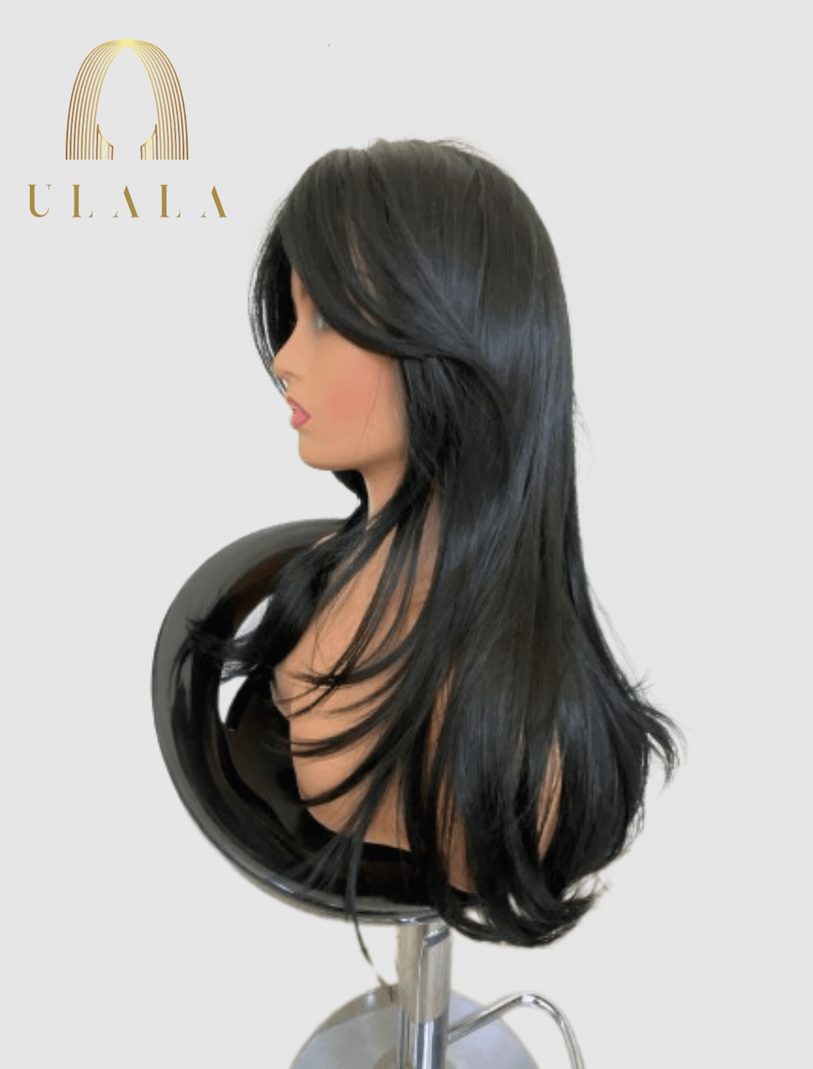 hosszú fekete paróka eladó