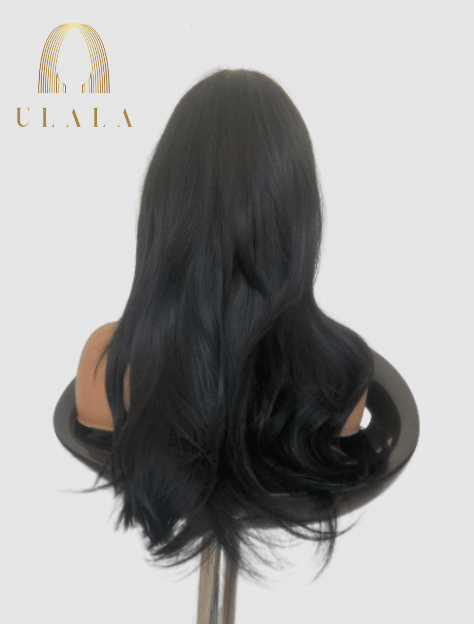 hosszú fekete paróka