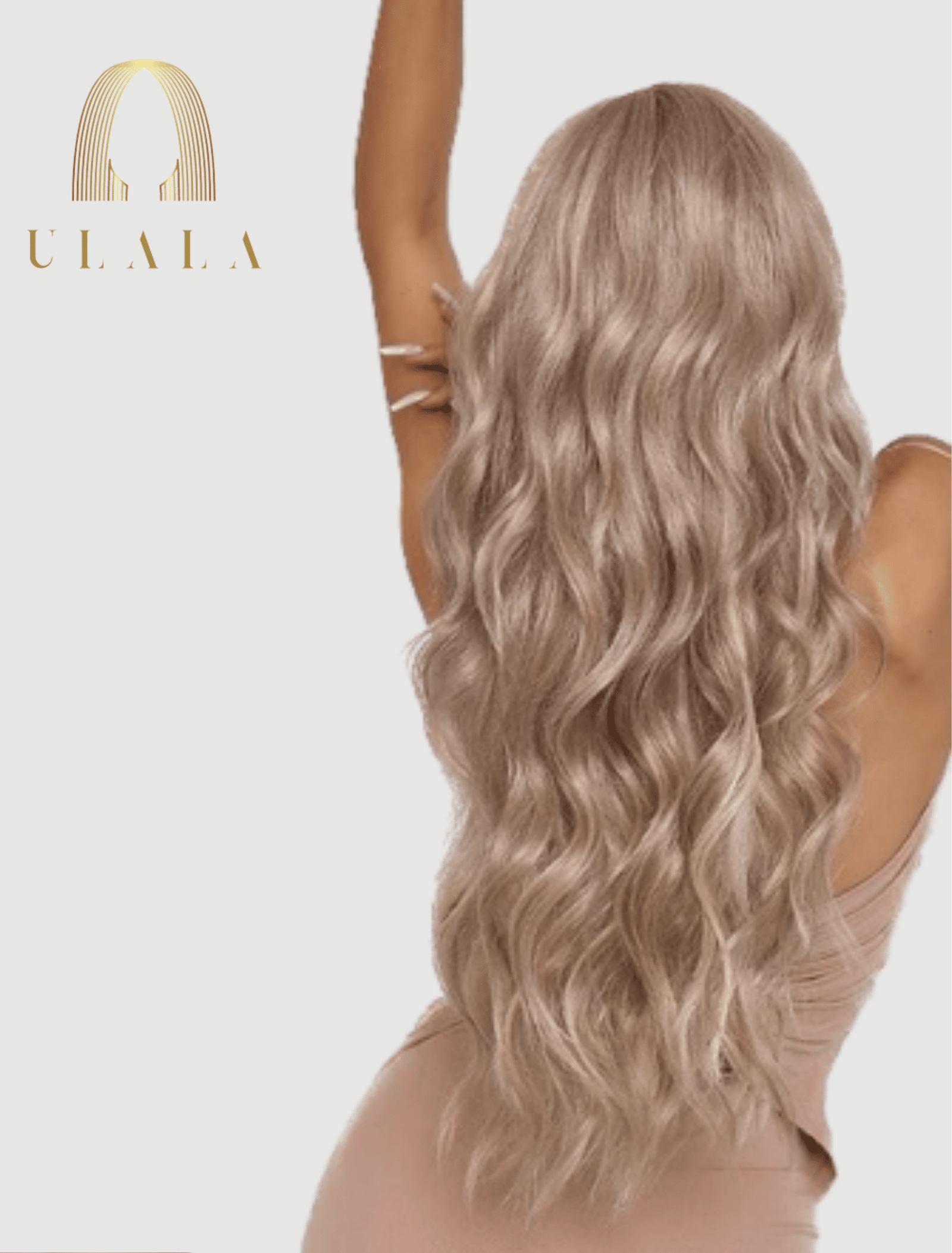 hosszú szőke paróka igazi hajból