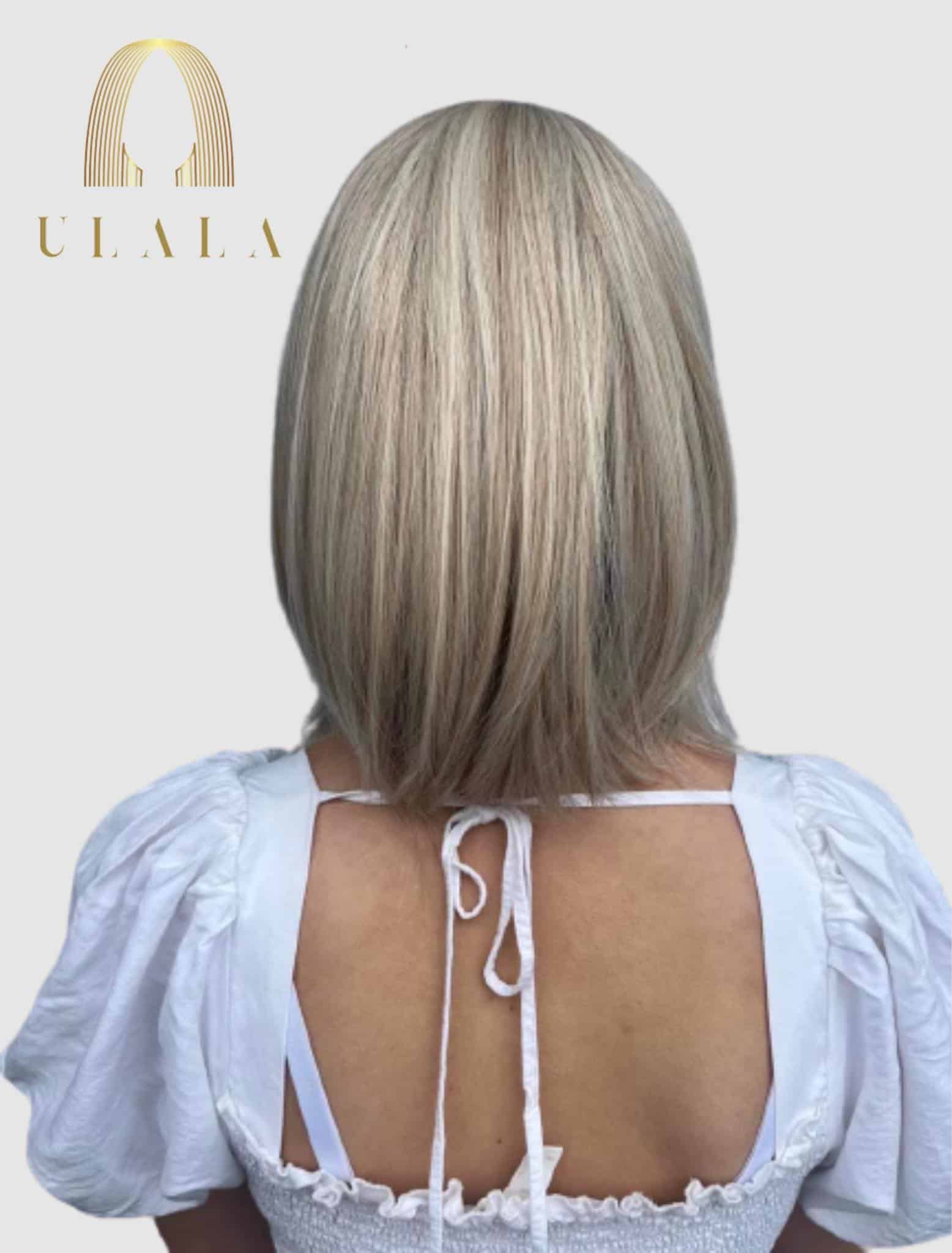 szőke emberi haj paróka