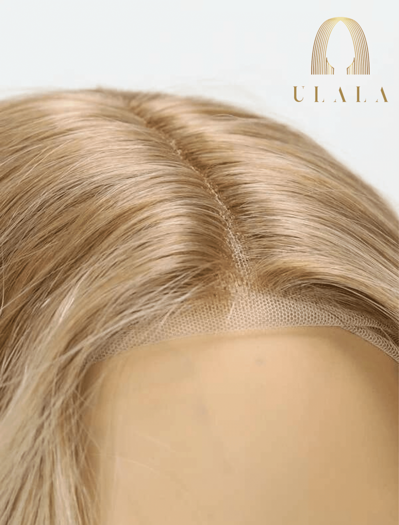szőke hálós lace front paróka valódi hajból